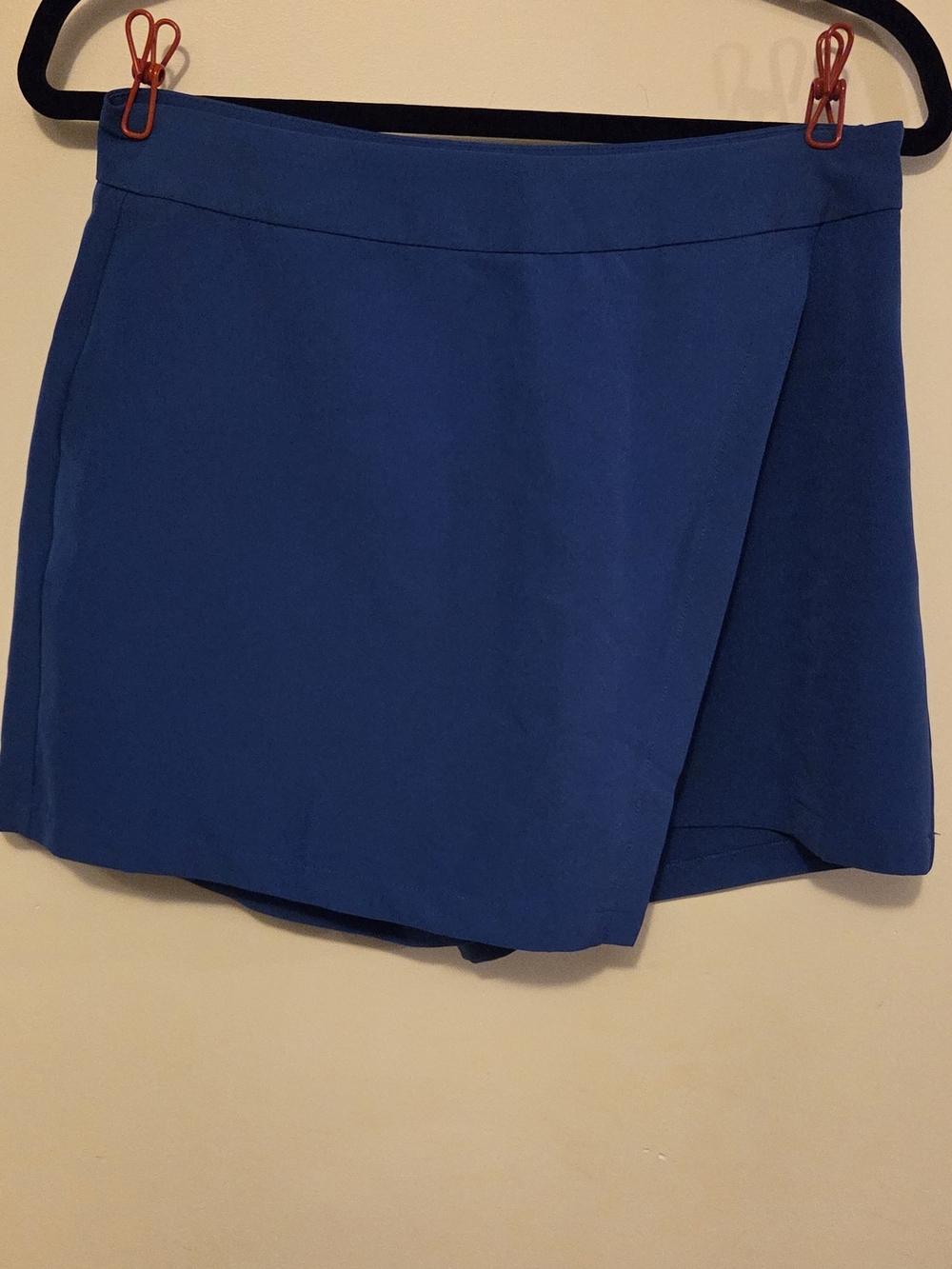Sincerely Jules Royal Blue Wrap Mini Skort